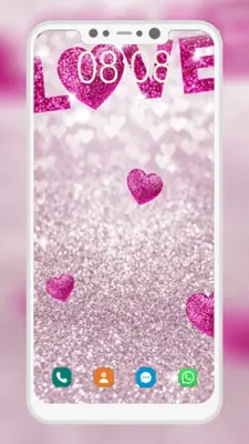 Glitter Wallpaper android App screenshot 2