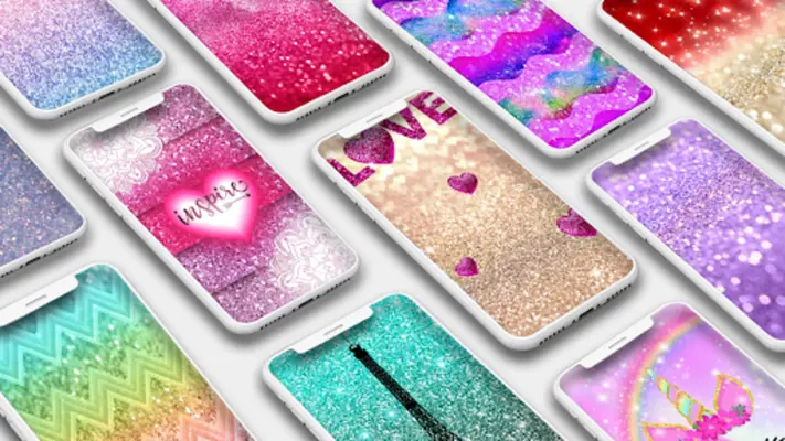 Glitter Wallpaper android App screenshot 6